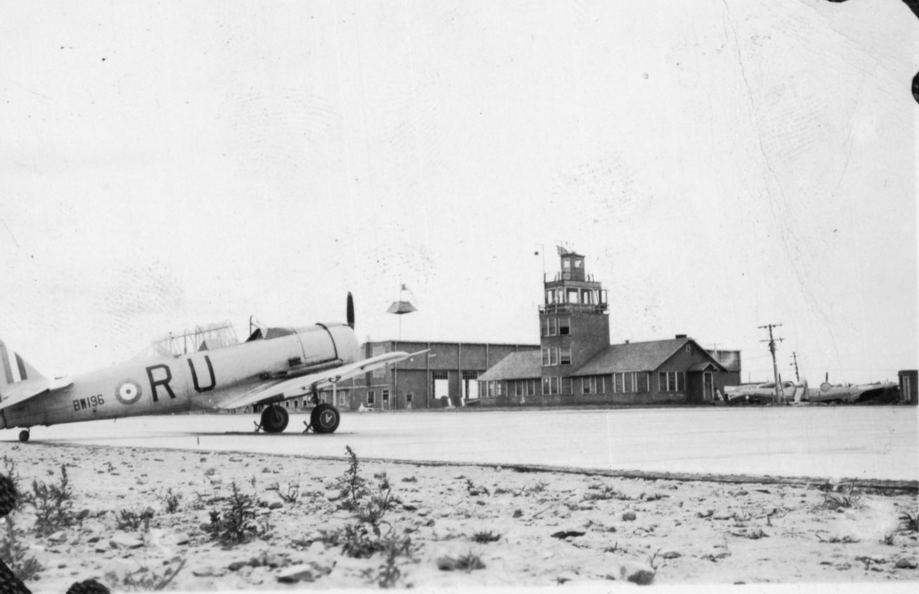  Harvard in front of the tower at Moncton 