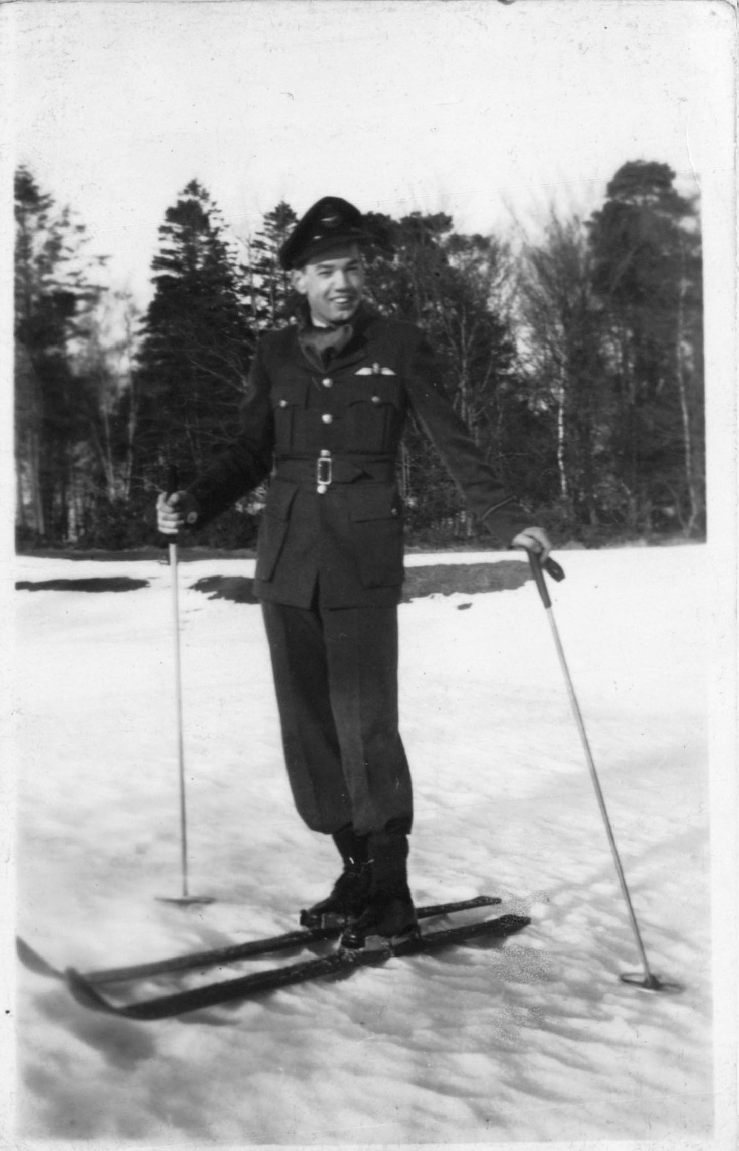  On  Borrowed Skiis 